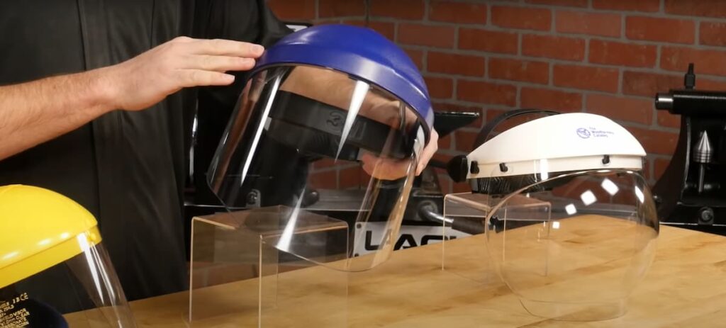 face shield options for woodworkers